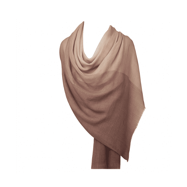 Classic Scottish Brown Check Scarf